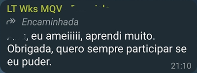 Depoimento – MQV